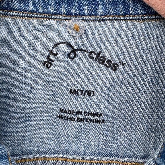 Art Class Sz M (7/8) Jean Jacket - Picture 5 of 10